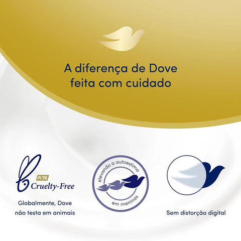 Kit Dove Óleo Nutrição Shampoo Com 400Ml + Condicionador Com 200Ml