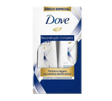 Kit Dove Reconstrução Completa Condicionador Com 400Ml + Shampoo Com 200Ml