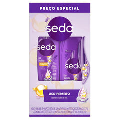 Kit Seda Liso Perfeito Shampoo 300mL+ Condicionador 190ml