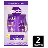 Kit Seda Liso Perfeito Shampoo 300mL+ Condicionador 190ml