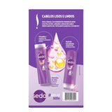 Kit Seda Liso Perfeito Shampoo Com 325Ml + Condicionador Com 325Ml