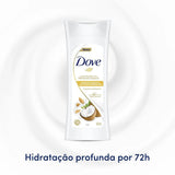 Loção Desodorante Dove Hidratante Corporal Óleo de Coco & Leite de Amêndoas 400Ml