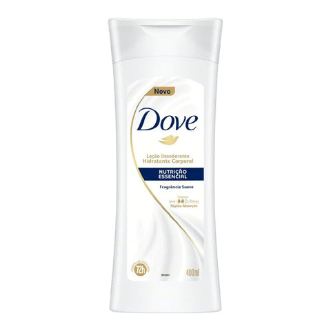 Loção Desodorante Hidratante Corporal Dove Nutrição Essencial 400Ml