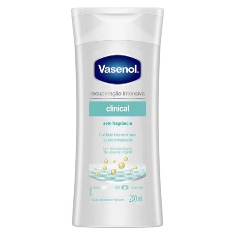 Loção Hidratante Corporal Vasenol Clinical Recuperação Intensiva 200Ml