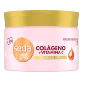 Máscara De Tratamento Seda By Niina Secrets Colágeno E Vitamina C 300G