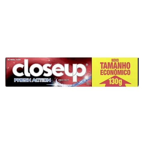 Pasta de Dente Close Up Action Red Hot  130 g