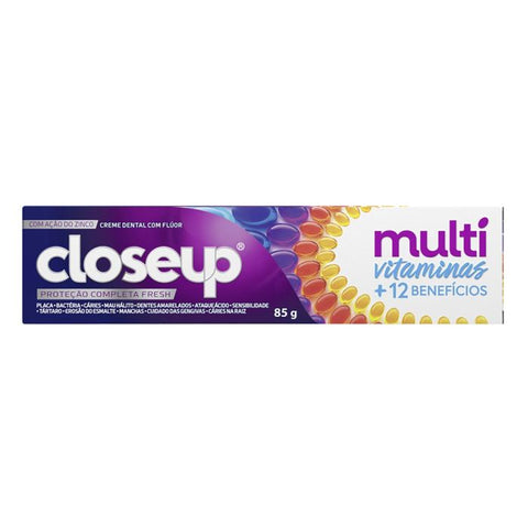 Pasta de Dente Close Up Multividaminas  Fresh - 85 g