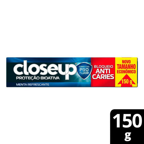 Pasta de Dente Close Up Proteção Bioativa  Menta - 150 g