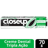 Pasta de Dente Close Up Triple  Menta - 70 g