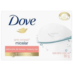Sabonete Anti-Stress Dove Água Micelar Barra, 1 Unidade Com 90G