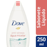 Sabonete Anti-Stress Dove Água Micelar Líquido, 1 Unidade Com 250Ml