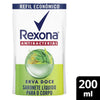 Unilever Sabonete Corporal Rexona Antibacterial Erva-Doce, Líquido, 1 Unidade Com 200Ml