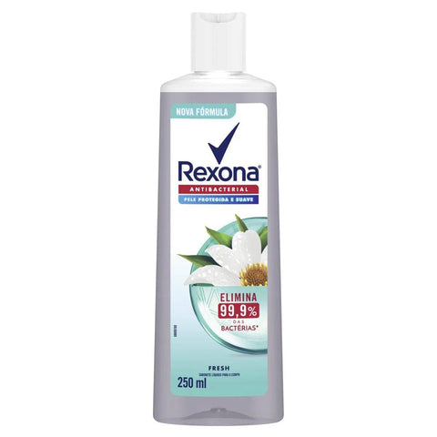 Sabonete Corporal Rexona Antibacterial Fresh, Líquido, 1 Unidade Com 250Ml