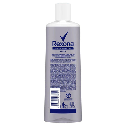 Sabonete Corporal Rexona Antibacterial Fresh, Líquido, 1 Unidade Com 250Ml
