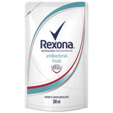 Sabonete Corporal Rexona Antibacterial Fresh, Líquido, Refil, 1 Unidade Com 200Ml