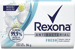 Sabonete Corporal Rexona Antibacterial Limpeza Profunda, Barra, 1 Unidade Com 84G