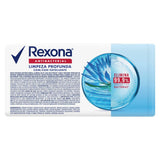 Sabonete Corporal Rexona Antibacterial Limpeza Profunda, Barra, 6 Unidades Com 84G Cada
