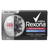 Sabonete Corporal Rexona Antibacterial Men, Barra, 1 Unidade Com 84G