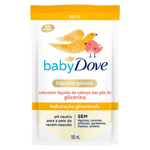 Sabonete Dove Baby Glicerina Refil 180 Ml