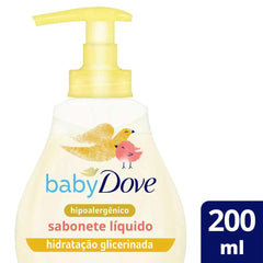 Sabonete Dove Baby Hidratacao Glicerinada 200 Ml