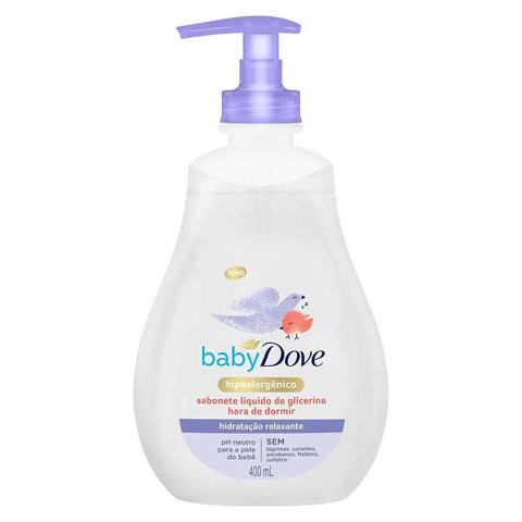 Sabonete Dove Baby Líquido Hora de Dormir Hidratacao Relaxante 400 Ml