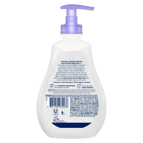 Sabonete Dove Baby Líquido Hora de Dormir Hidratacao Relaxante 400 Ml