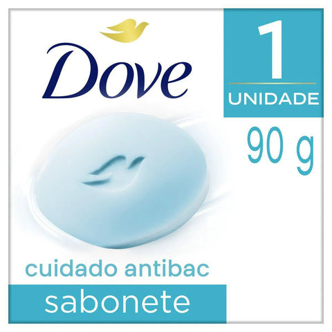 Sabonete Dove Cuida & Protege Antibacteriano, Barra, 1 Unidade Com 90G