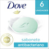 Unilever Sabonete Dove Cuida & Protege Antibacteriano, Barra, 6 Unidades Com 90G Cada, Leve Mais Pague Menos