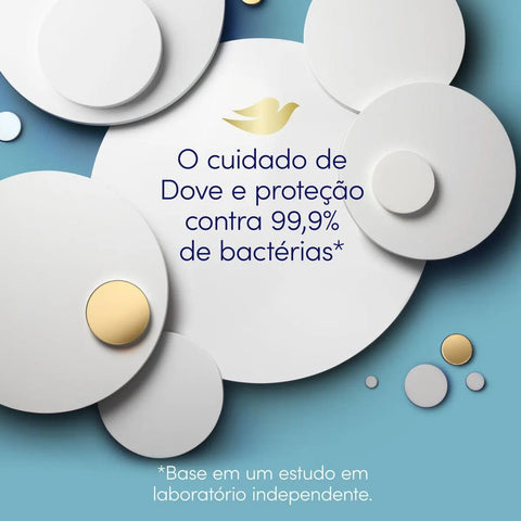 Sabonete Dove Cuida & Protege Antibacteriano, Barra, 6 Unidades Com 90G Cada, Leve Mais Pague Menos
