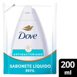 Sabonete Dove Cuida & Protege Antibacteriano, Refil, Líquido, 1 Unidade Com 200Ml
