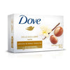 Unilever Sabonete Dove Delicious Care Karité e Baunilha, Barra, 1 Unidade Com 90G