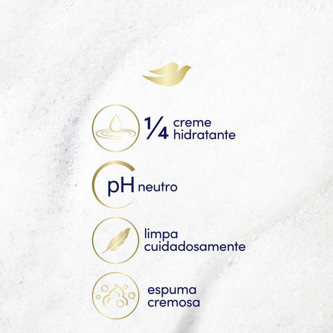 Sabonete Dove Delicious Care Karité e Baunilha, Barra, 6 Unidades Com 90G Cada