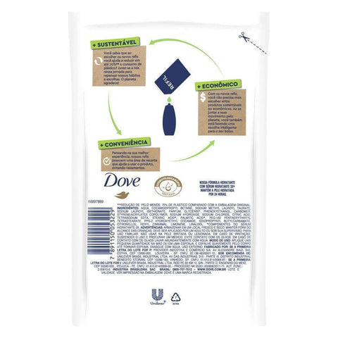 Sabonete Dove Nutrição Profunda Refil, Líquido, 1 Unidade Com 200Ml