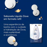 Sabonete Dove Nutrição Profunda Refil, Líquido, 1 Unidade Com 200Ml