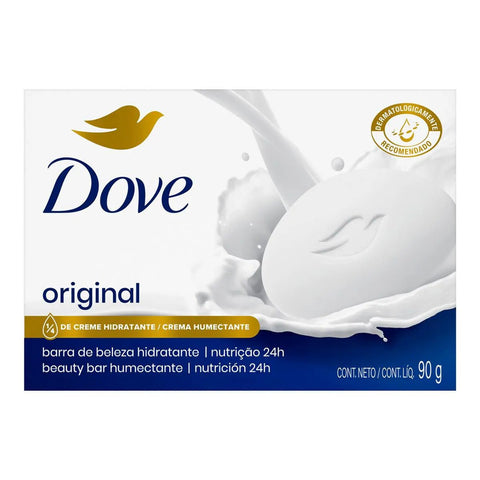 Sabonete Dove Original Barra, 1 Unidade Com 90G