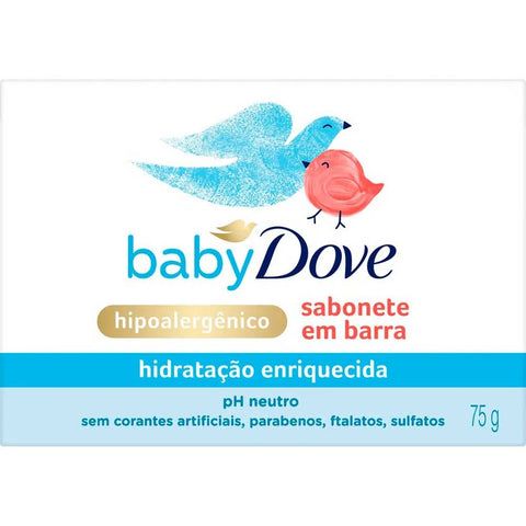 Sabonete Em Barra Dove Baby Hidratação Enriquecida 75G