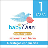 Sabonete Em Barra Dove Baby Hidratação Enriquecida 75G