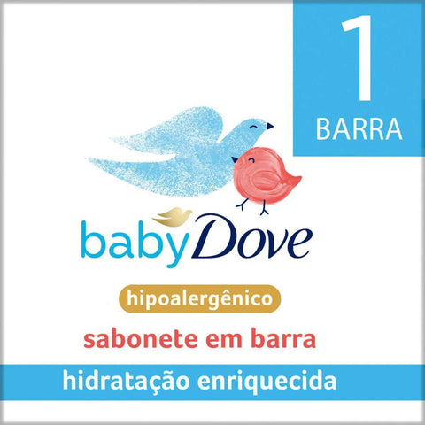 Sabonete Em Barra Dove Baby Hidratação Enriquecida 75G