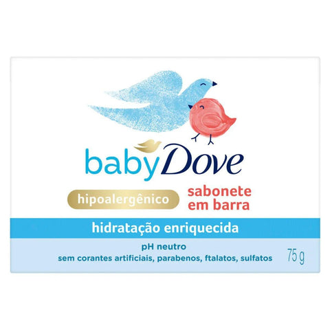 Sabonete Em Barra Dove Baby Hidratação Enriquecida 75G