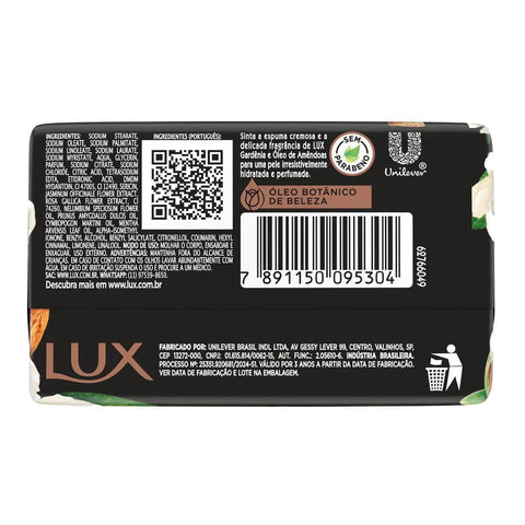 Sabonete Em Barra Lux Botanicals Gardênia e Óleo de Amêndoas Glicerinado 85g