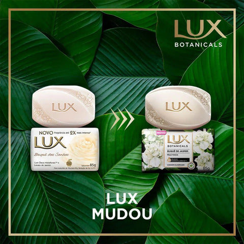 Sabonete Glicerinado Lux Botanicals Buquê de Jasmim, Barra Com 1 Unidade de 85G