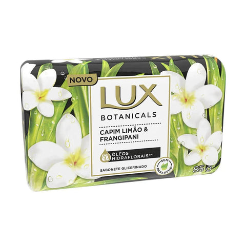 Sabonete Glicerinado Lux Botanicals Capim-Limão e Frangipani, Barra Com 1 Unidade de 85G