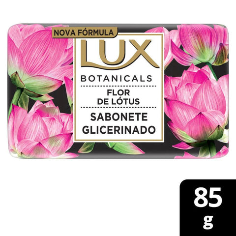 Sabonete Glicerinado Lux Botanicals Flor de Lótus, Barra Com 1 Unidade de 85G