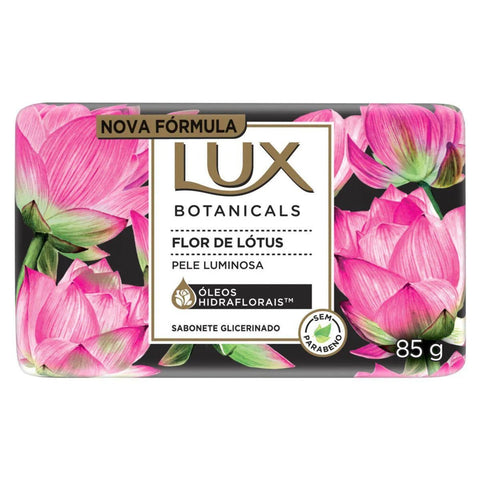 Sabonete Glicerinado Lux Botanicals Flor de Lótus, Barra Com 1 Unidade de 85G