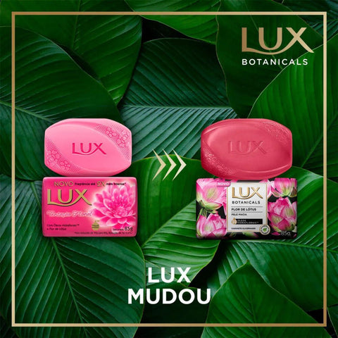 Sabonete Glicerinado Lux Botanicals Flor de Lótus, Barra Com 1 Unidade de 85G