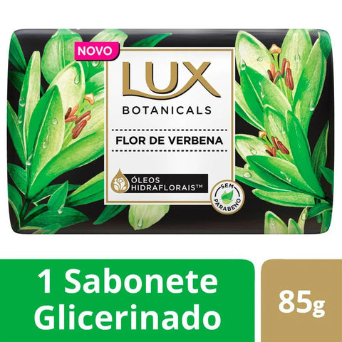 Sabonete Glicerinado Lux Botanicals Flor de Verbena, Barra Com 1 Unidade de 85G