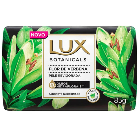 Sabonete Glicerinado Lux Botanicals Flor de Verbena, Barra Com 1 Unidade de 85G