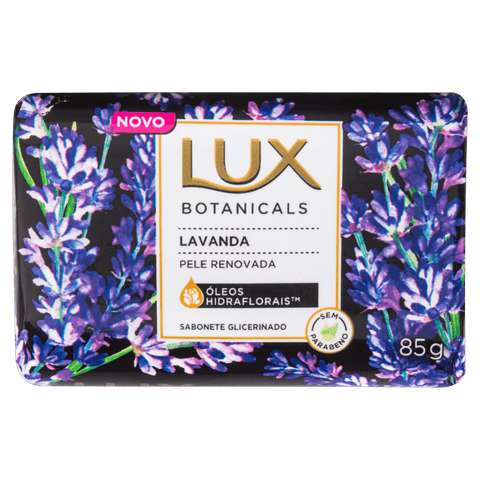 Sabonete Glicerinado Lux Botanicals Lavanda, Barra Com 1 Unidade de 85G
