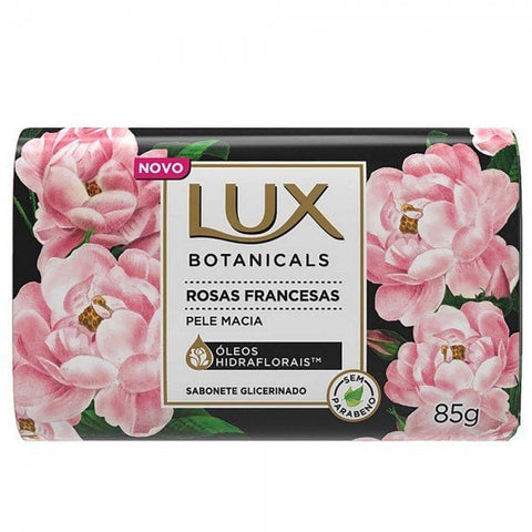 Sabonete Glicerinado Lux Botanicals Rosas Francesas, Barra Com 1 Unidade de 85G