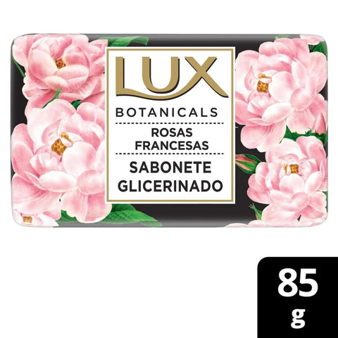 Sabonete Glicerinado Lux Botanicals Rosas Francesas, Barra Com 1 Unidade de 85G